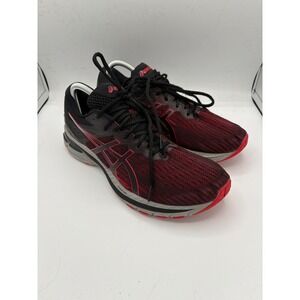 ASICS GT 2000 9 Mens Running Shoes Black Red Athletic Sneakers Size 10.5